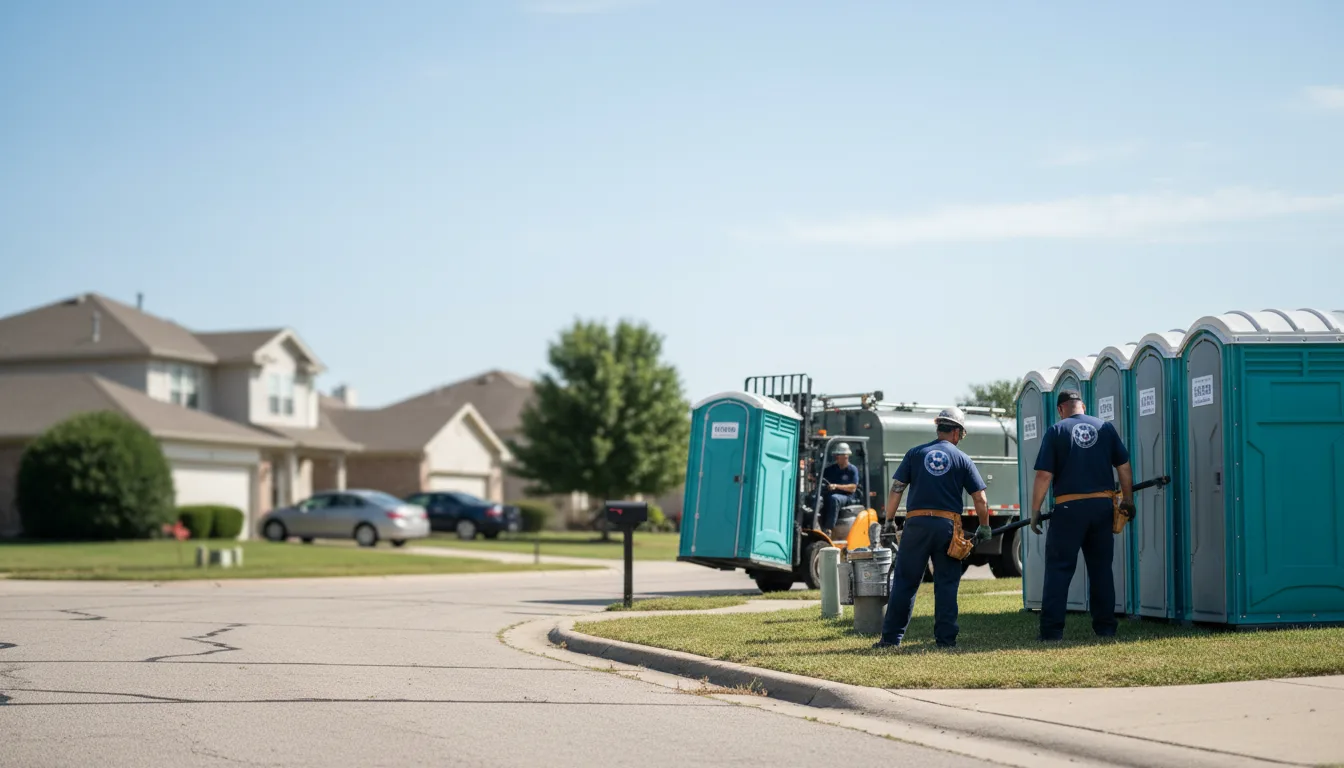 Porta Potty Rental in Turpin, OK near me